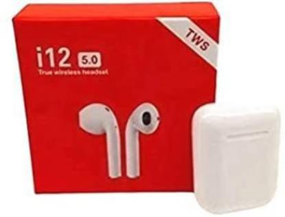 nesty i12 TWS Wireless Headphones BT 5.0 Earphone, Pack of 1 Bluetooth Headset True Wireless) | Factory
